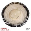 Malish [812410] TUFF-BLOCK® Floor Machine Polypropylene Carpet Shampoo Scrubbing Brush - Wood Block - 10" Dia. MB-812410