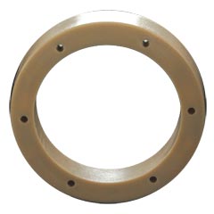 Malish [ZRPLRISER] Floor Machine Plastic Pad/Disc Riser - 5" Center Hole - 1 1/4" H - 6 3/4" Dia.