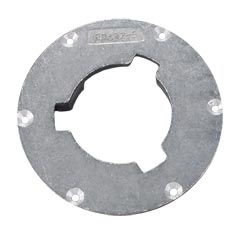 Malish [ANP-92] Floor Machine Aluminum Universal Pad Driver Clutch Plate - Most Std. Speed Machines - 5" Centerhole