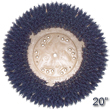 Malish [816520] TUFF-BLOCK® CLEAN-GRIT™ Floor Machine Grit Rotary Scrubbing Brush - Plastic Block - 180 Grit - 20" Dia. MB-816520