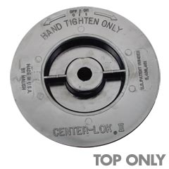 Malish [790004] CENTER-LOK® II Floor Machine Pad Centering Device - Black - RH Thread - Top Only
