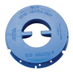 Malish [792455] BIG-MOUTH® Floor Machine Pad Centering Device - Blue - RH Thread - Full Set