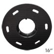 Malish [786716] Floor Machine MIGHTY-LOK® Polymeric Face Pad/Disc Driver - Solid Block - 16" Dia.