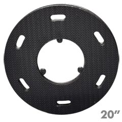 Malish [786760] Floor Machine SURE-LOK® Polymeric Face Pad/Disc Driver - Plastic Block - 20" Dia.