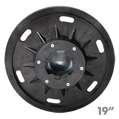 Malish [782019] Floor Machine Economy Sandpaper Pad/Disc Driver w/ Universal Clutch Plate - 19" Dia.