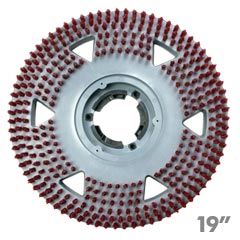 Malish [862719] Floor Machine UNI-BLOCK™ Showerfeed Pad Driver w/ Molded Riser &amp; Universal Clutch Plate - 19" Dia.