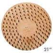 Malish [773721S] Floor Machine Flat Butcher Wire Concrete Scarifying Brush - 21" Dia.