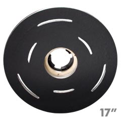 Malish [824017] Aluminum Back Applix Floor Machine Diamond Disc/Pad Driver - 17" Dia.