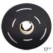 Malish [824017] Aluminum Back Applix Floor Machine Diamond Disc/Pad Driver - 17" Dia.
