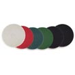 Premiere Pads Floor Machine Stripping Pad - Black - (5) 21" Dia. Pads PAD4021BLA