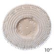 Malish [782450] MAL-LOK™ Style I Floor Machine Tufted Pad/Disc Driver - Wood Block - 10" Dia. MB-782450