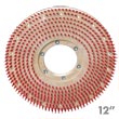 Malish [782712] PAD-LOK™ Floor Machine Tufted Pad/Disc Driver - Plastic Block - 12" Dia.