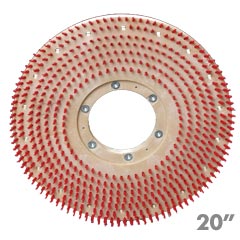 Malish [782720] PAD-LOK™ Floor Machine Tufted Pad/Disc Driver - Plastic Block - 20" Dia.