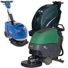 Battery Operated Floor Scrubbers