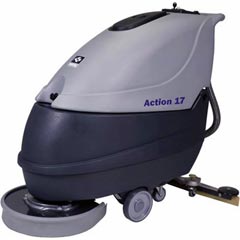 Mastercraft AS17B Action 17" Walk Behind Floor Scrubber - Battery Operated
