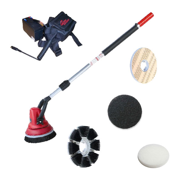 Motor Scrubber MS1000-SH Standard 30" Hand Held Scrubber 