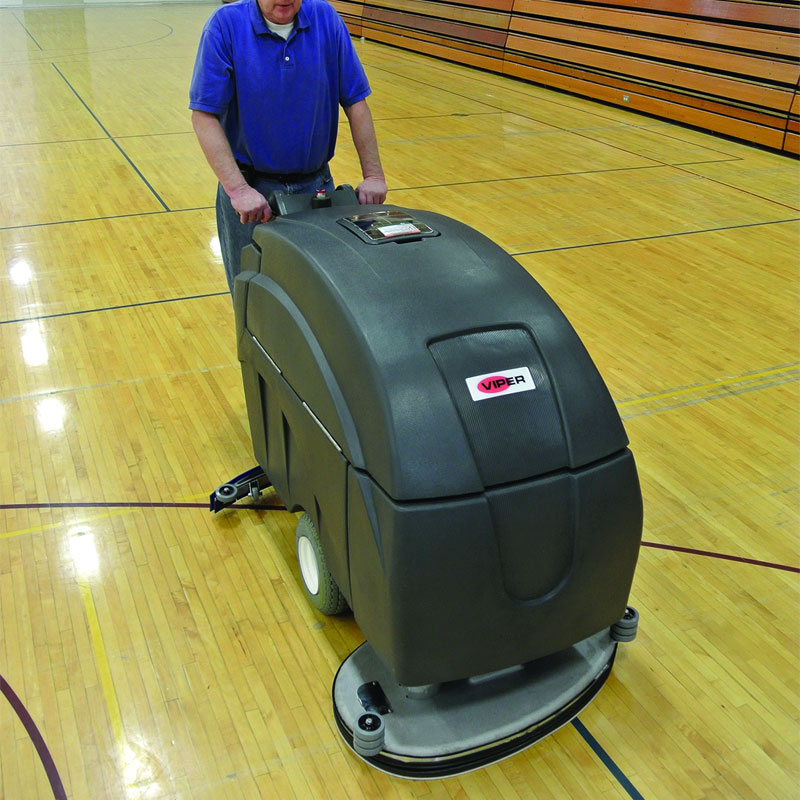 Viper Fang 32T Walk Behind Floor Scrubber 32" Cleaning Path UnoClean