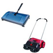 Manual Floor Sweeper Vacuums - Carpet and Tile