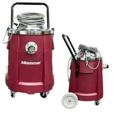 Minuteman [C83905-05] X-839 Series HEPA Critical Filter Dry Canister Vacuum - Poly Tank - 15 Gallon