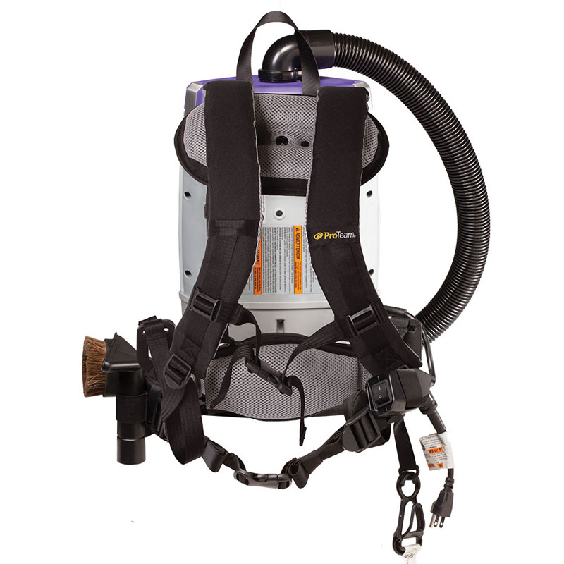 Super Coach Pro 6 107309 Back Pack Vacuum Hard Surface Floor Kit UnoClean