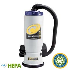 Pro-Team 106577 Super QuarterVac® HEPA Back Pack Canister Vacuum w/ Attachment Kit B