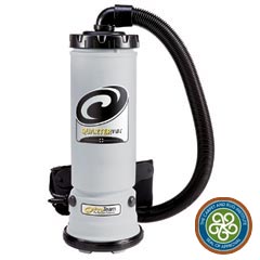 ProTeam 101245 QuarterVac Back Pack Canister Vacuum w/ Attachment Kit B