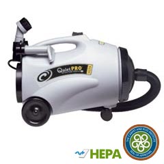 Pro-Team 106208 QuietPro® CN HEPA Canister Vacuum w/ 1 1/2" High Filtration Attachment Kit