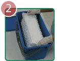The MicroFiber Pre-Treated Cleaning Process - Step 2