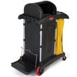 Rubbermaid 9T75 Cleaning Cart HYGEN Microfiber High Security RCP9T75
