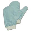 Rubbermaid [Q651] HYGEN™ Microfiber Glass/Mirror Mitt w/ Thumb - Blue