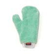 Rubbermaid [Q652] HYGEN™ Microfiber Dusting Mitt w/ Thumb - Green