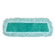 Rubbermaid [Q408] Standard Microfiber Dust Pad w/ Fringe - (12) 18" Pads RCPQ408GRE