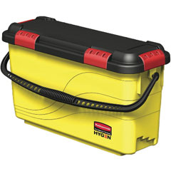 Rubbermaid [Q950] HYGEN™ Microfiber Wet Mop Pad Charging Bucket - Holds 15-20 Pads