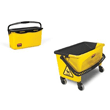 Rubbermaid HYGEN™ Microfiber Mop Buckets, Wringer Buckets & Charging/Storage Buckets - Microfiber Floor & Surface Care Products