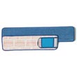 Rubbermaid [Q415] HYGEN™ Microfiber Wet/Damp Mop w/ Scrubber - 18" Pad