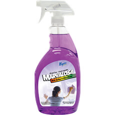 (4) Nyco Multi-Surface & Glass Cleaner 32 oz Lavender Scented - Purple NL906-QPS9