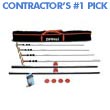 ZipWall® [4PL] 4-Pack Plus Dust Barrier Temporary Wall System