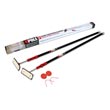 ZipWall ZP2 ZipPole Spring Loaded Pole Dust Barrier Temporary Wall System - 2-Pack ZIP-ZP2