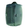 Contemporary GymWipes Wall Dispenser, Smoke Gray TXLL80