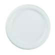 Premium Coated Paper Plates, 9 Inches, White, Round, 125/Pack AJMCP9AJCWWH14                                    