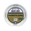 Uncoated Paper Plates, 6 Inches, White, Round, 100/Pack AJMPP6AJKWH                                       