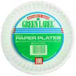 Uncoated Paper Plates, 9 Inches, White, Round, 100/Pack 12 Packs/Case AJMPP9GRAWH                                       