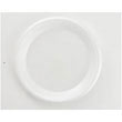 Non-Laminated Foam Plates, 10 1/4 Inches, White, 3 Compartments, 135/Pack BWK1025UNLAM3C                                    