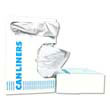 Extra Heavy-Grade Can Liners, 24 x 32, 16-Gallon, .40 Mil, White, 25/Roll BWK2432EXH                                        