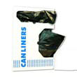 Light-Grade Can Liners, 24 x 32, 16-Gallon, .35 Mil, Black, 25/Roll BWK2432L                                          