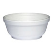 Foam Bowls, 8 Ounces, White, Round, 50/Pack DCC8B20                                           