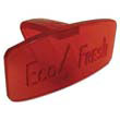 Eco Fresh Bowl Clip, Spiced Apple Scent, Red