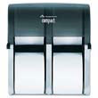 Four Roll Coreless Tissue Dispenser, 11 3/4 x 6 9/10 x 13 1/4, Smoke GPC567-44                                         