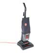 Commercial Lightweight Bagless Upright Vacuum, 12.33 lbs, Black HOOC1415                                          