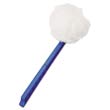 Toilet Bowl Mop, 12-Inch Overall Length x 5-3/4-Inch Mop Head, Blue Plastic IMP201                                            